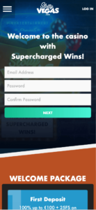 slotty vegas mobile screenshot 2021