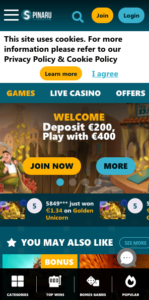 spinaru mobile screenshot 2021