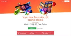 Genie Riches sister sites Amber Spins