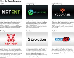 Genting Casino Providers