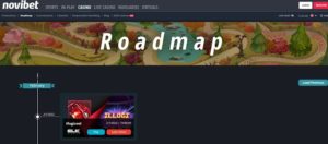 Novibet Casino Roadmap