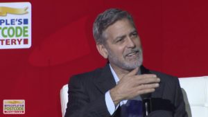 Postcode Lottery George Clooney