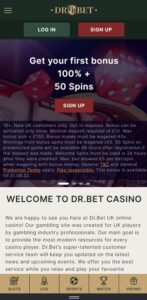 Dr Bet Mobile