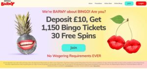 Vegas Spins Bingo Barmy