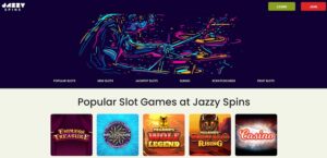 Love Hearts Bingo sister sites Jazzy Spins