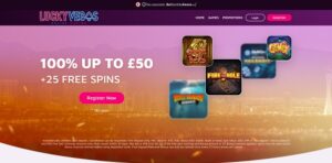Lucky Vegas Website