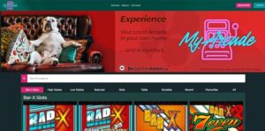 Palace Slots sister sites My Arcade