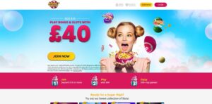 Moon Bingo sister sites Sugar Bingo