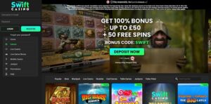 EU Casino sister sites Swift Casino