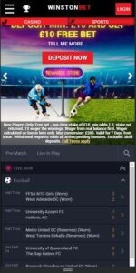Winston Bet Mobile
