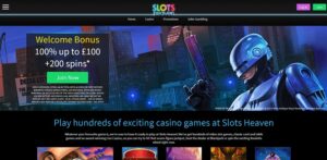 Slots Heaven Website