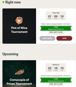 Dr Bet New Tournaments