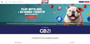 Bucky Bingo sister sites Brit Bingo