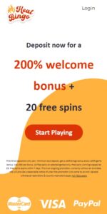 Heat Bingo mobile screenshot