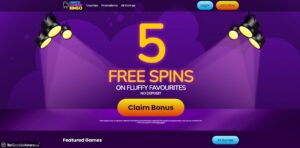Fluffy Spins sister sites Lights Camera Bingo