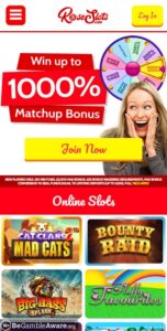 Rose Slots mobile screenshot