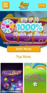 Easy Slots mobile screenshot