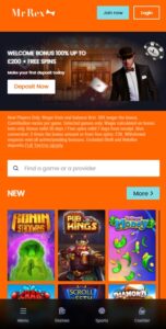 MrRex mobile screenshot