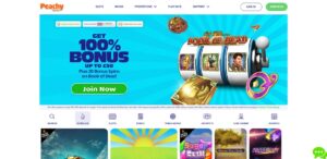 Zebra Bingo sister sites Peachy Games