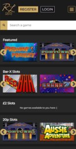 Richmond Slots mobile screenshot