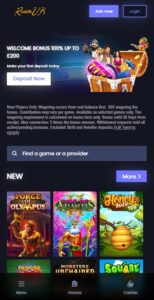 Roulette UK mobile screenshot