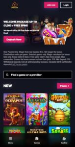 Slot Lux mobile screenshot