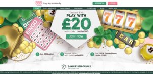City Bingo sister sites 888 Ladies