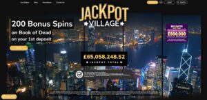 Jackpot Village sister sites homepage