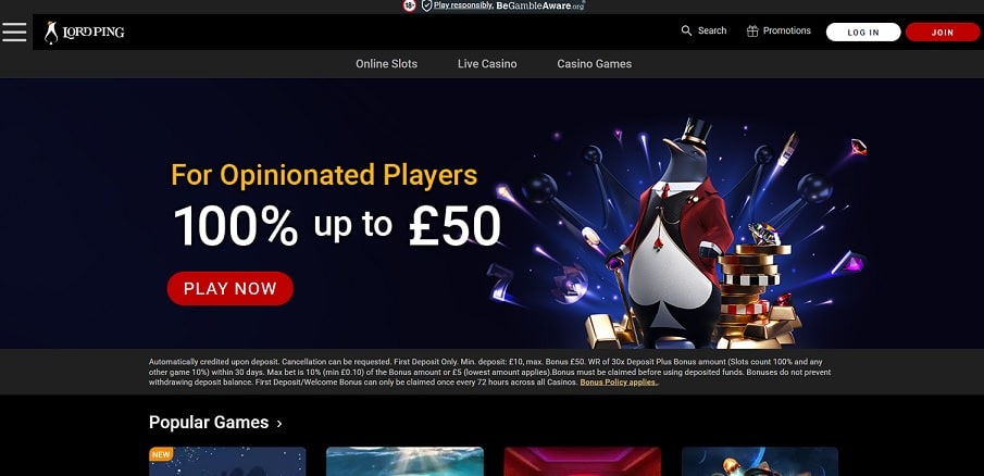 Lord Ping Homepage