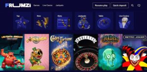Zulabet sister sites Frumzi Casino