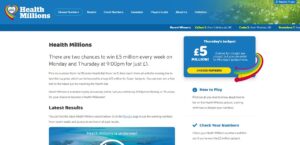 Health Lottery sister sites Health Millions
