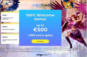 Zulabet sister sites Light Casino