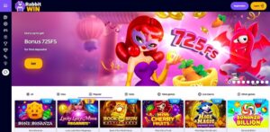 Rabbit Win sister sites homepage