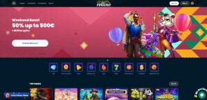 Rollino sister sites homepage