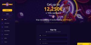 Wino Casino sister sites Spin Time