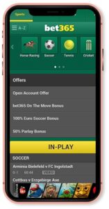 Bet365 App screenshot