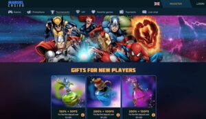 GDF Play sister sites Marvel Casino