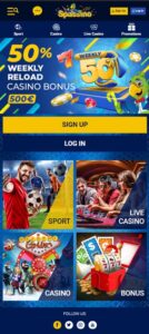 Spassino mobile screenshot
