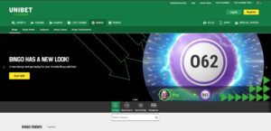 Bingo,com sister sites Unibet Bingo