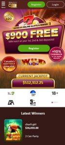 Bingo Cafe mobile screenshot