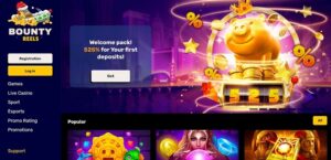 Crazy Star Casino sister sites Bounty Reels