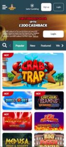 Jackpot Molly mobile screenshot