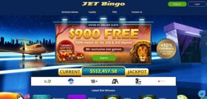 Bingo Cafe sister sites Jet Bingo