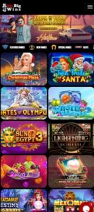 Mr Big Wins mobile screenshot