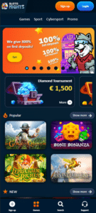 Slotonights mobile screenshot