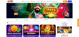 Sweety Win sister sites homepage