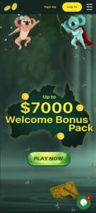 Two Up Casino mobile screeenshot