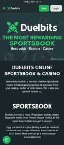 Duelbits mobile screenshot