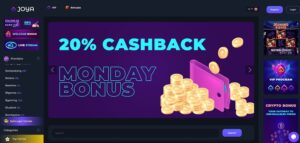 Joya Casino sister sites screenshot