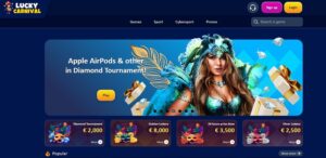 Crazy Star Casino sister sites Lucky Carnival